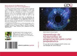 Aprendizaje de fundamentos de programación para curso propedéutico