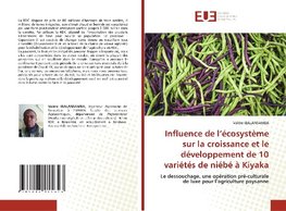 Influence de l'écosystème sur la croissance et le développement de 10 variétés de niébé à Kiyaka