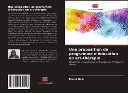 Une proposition de programme d'éducation en art-thérapie