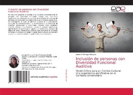 Inclusión de personas con Diversidad Funcional Auditiva