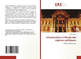 Introduction à l'étude des régimes politiques