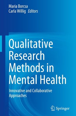 Qualitative Research Methods in Mental Health