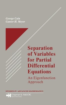 Separation of Variables for Partial Differential Equations