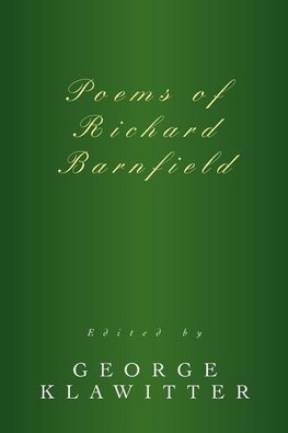 Poems of Richard Barnfield