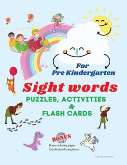 Sight Words Puzzles ,Activities & Flashcards