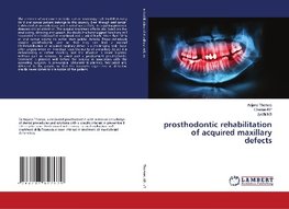 prosthodontic rehabilitation of acquired maxillary defects