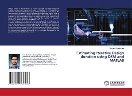 Estimating Iterative Design duration using DSM and MATLAB
