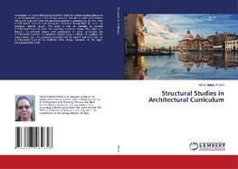 Structural Studies in Architectural Curriculum