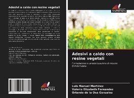 Adesivi a caldo con resine vegetali