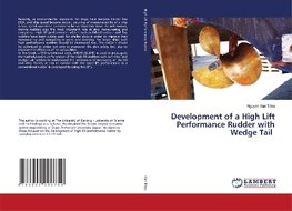 Development of a High Lift Performance Rudder with Wedge Tail