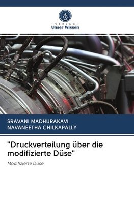 "Druckverteilung über die modifizierte Düse"