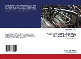 "Pressure Distribution Over the Modified Nozzle"