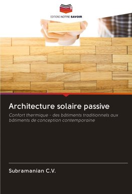 Architecture solaire passive