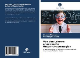 Von den Lehrern angewandte Unterrichtsstrategien