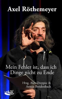 Mein Fehler ist, dass ich Dinge nicht zu Ende