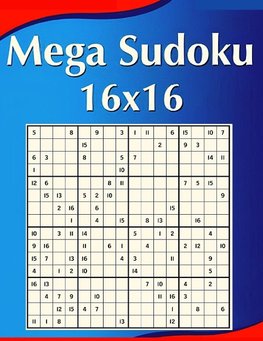 16 x 16 Mega Sudoku Large Print