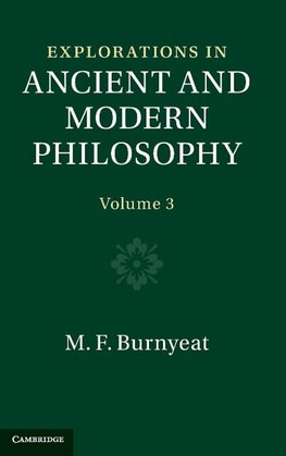 Explorations in Ancient and Modern Philosophy