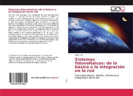Sistemas fotovoltaicos: de lo básico a la integración en la red