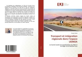 Transport et intégration régionale dans l'espace UEMOA