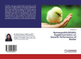 Homeopathic(Alfalfa) Supplementation on Growth Performance of Broiler