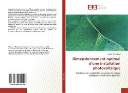 Dimensionnement optimal d'une installation photovoltaïque