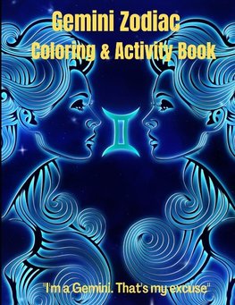 Gemini Zodiac Coloring & Activity Book
