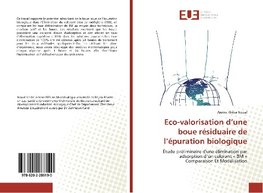 Eco-valorisation d'une boue résiduaire de l'épuration biologique