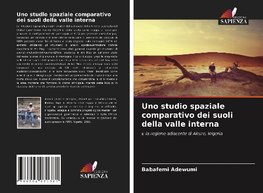 Uno studio spaziale comparativo dei suoli della valle interna