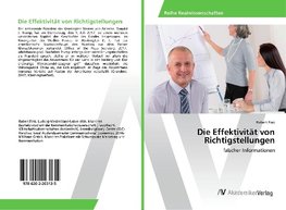 Die Effektivität von Richtigstellungen