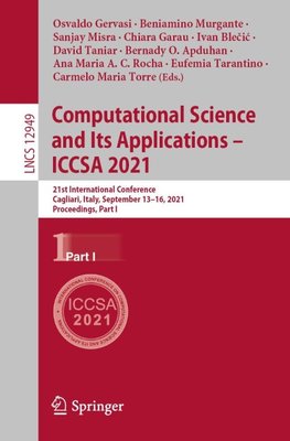 Computational Science and Its Applications - ICCSA 2021