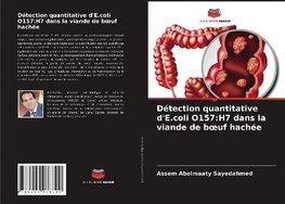 Détection quantitative d'E.coli O157:H7 dans la viande de b¿uf hachée