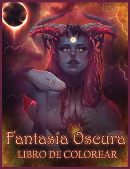 Fantasía Oscura Libro De Colorear