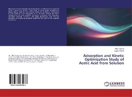 Adsorption and Kinetic Optimization Study of Acetic Acid from Solution