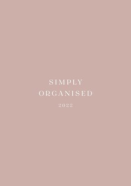 SIMPLY ORGANISED 2022 - simply rosé