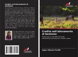 Credito nell'allevamento di bestiame