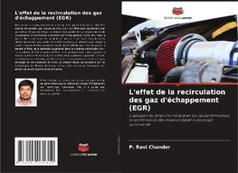 L'effet de la recirculation des gaz d'échappement (EGR)