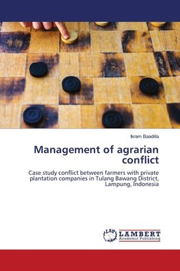 Management of agrarian conflict