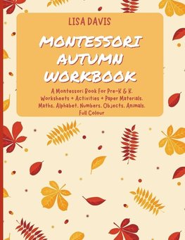 Montessori Autumn Workbook