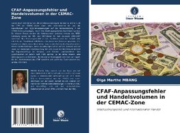 CFAF-Anpassungsfehler und Handelsvolumen in der CEMAC-Zone