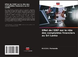 Effet de l'ERP sur le rôle des comptables financiers au Sri Lanka
