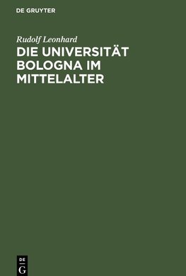 Die Universität Bologna im Mittelalter