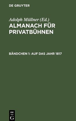 Auf das Jahr 1817
