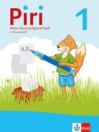 Piri 1-4. Hausaufgabenheft in Druckschrift Klasse 1-4