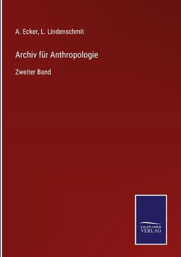 Archiv für Anthropologie
