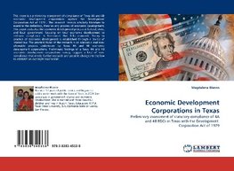 Economic Development Corporations in Texas