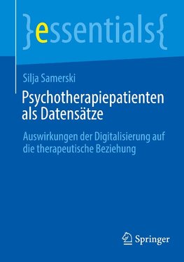 Psychotherapiepatienten als Datensätze