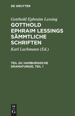 Hamburgische Dramaturgie, Teil 1