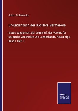 Urkundenbuch des Klosters Germerode