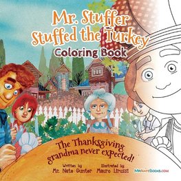 Mr. Stuffer Stuffed the Turkey Coloring Book