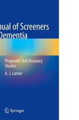 Manual of Screeners for Dementia